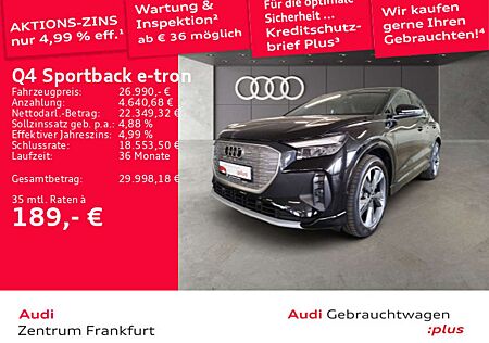 Audi Q4 e-tron Q4 Sportback 35 e-tron LED ACC PDC DAB