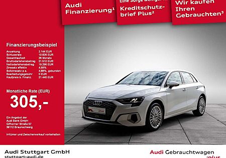 Audi A3 Sportback 30 TFSI advanced LED virtC Spurhalte