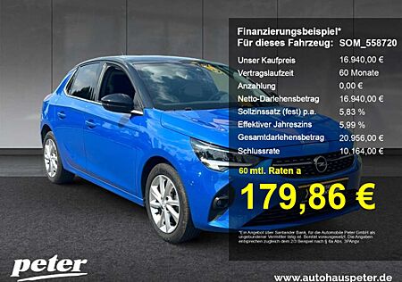 Opel Corsa F 1.2 Turbo Elegance Klimaautomatik Sitzheiz