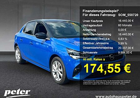 Opel Corsa F 1.2 Turbo Elegance Klimaautomatik Sitzheiz
