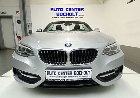 BMW 220 i Sport Line*Navi*Leder*LED*PDC*Klimaaut*LM18