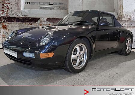 Porsche 993 Carrera 2 Cabriolet, 6 Gang Schalter, top