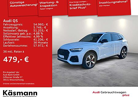Audi Q5 S line 40TDI quattro AHK B&O 360° MATRIX ACC