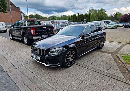 Mercedes-Benz C 180 AMG-Sportpaket*LEDER*NAVI*BURMESTER*SHZ*