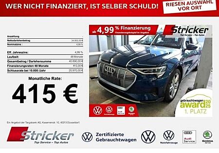 Audi e-tron gebraucht kaufen Audi e-tron Advanced 55 quattro 415,-ohne Anzahlung AHK Pano