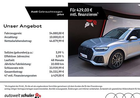 Audi Q5 50 3.0 TDI quattro S-line AHK Navi ACC PANO Matri