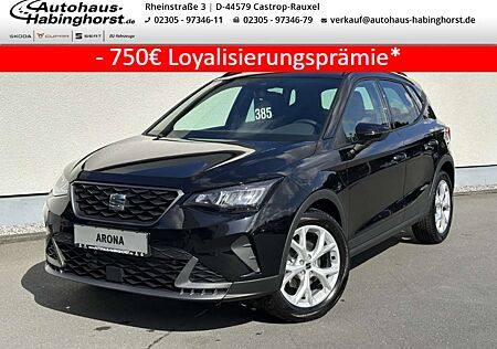 Seat Arona 1.5 TSI DSG FR Navi ACC SideAssist Kessy 17Alu GJR