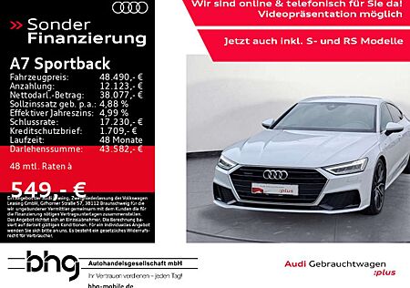 Audi A7 45 TDI quattro S tronic S line virt