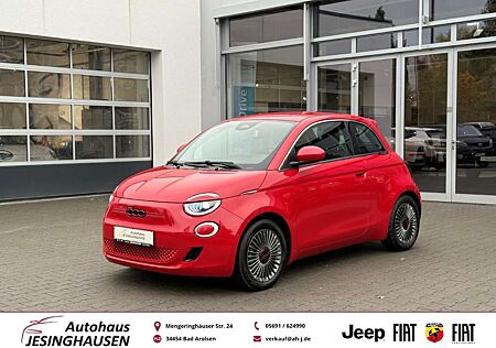Fiat 500E Red+LED+Navi+Shz.+Keyless+Klimaaut.+Carplay