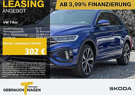 VW T-Roc Volkswagen 2.0 TDI DSG R-LINE PANO LM19 STHZG AHK