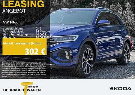 VW T-Roc Volkswagen 2.0 TDI DSG R-LINE PANO LM19 STHZG AHK