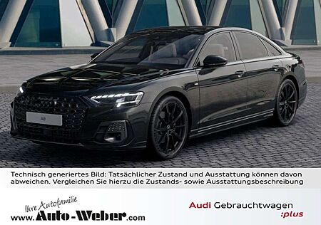 Audi A8 50TDI qu PANO OLED MATRIX B&O BLACK 21"