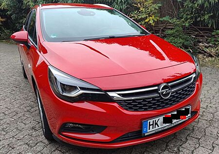 Opel Astra Knallrot Sports Tourer Diesel Anhängerkupplung