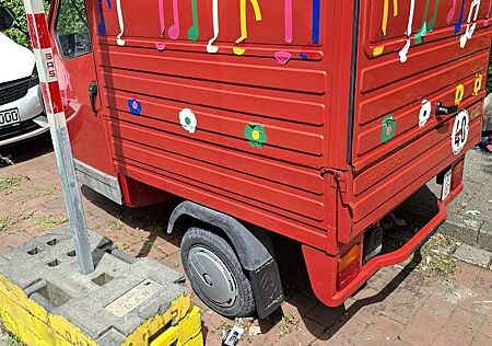 Piaggio Ape Ape 50 Europe Kasten, der kleine Transporter