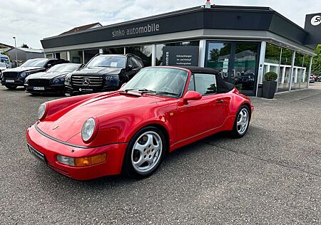 Porsche 911 964 WTL Cabrio Schalter 5 Gg Deutsch C00 Unfallfre