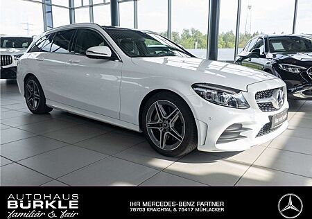 Mercedes-Benz C 300 d T AMG Distr,AHK,MULTIB,Pano,360°,Comand