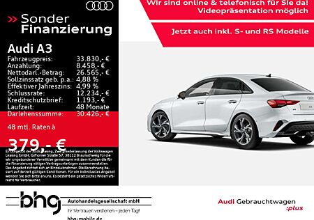 Audi A3 35 TFSI Limousine S tronic S line
