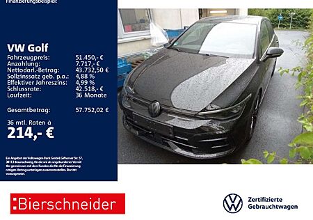 VW Golf Volkswagen 8 2.0 TSI DSG 4Mo R Black Edition AKRA LEDE