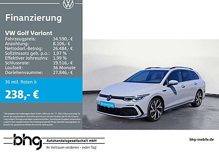 VW Golf Variant Volkswagen 2.0TDI DSG R-Line AHK MatrixLED Bus