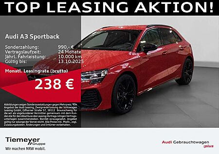 Audi A3 30 TFSI 2x S LINE SONOS LM18 HuD KA
