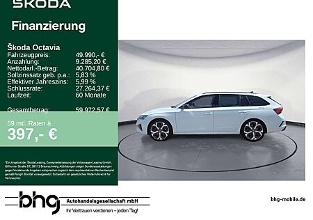 Skoda Octavia Combi RS 2,0 TSI DSG