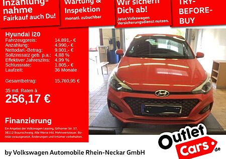 Hyundai i20 Style LED Digital Funktion Komfort Pakete uv