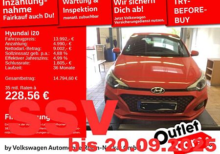 Hyundai i20 Style LED Digital Funktion Komfort Pakete uv