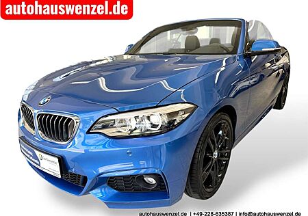 BMW 218 i Cabrio M Sport 6-Gang LEDER KAM NAV - nur 20tkm