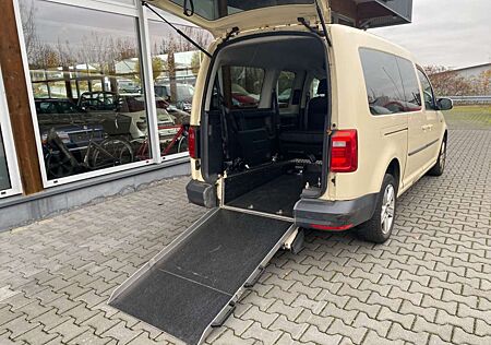 VW Caddy Volkswagen PKW Maxi DSG Taxi behindertengerechte Ramp