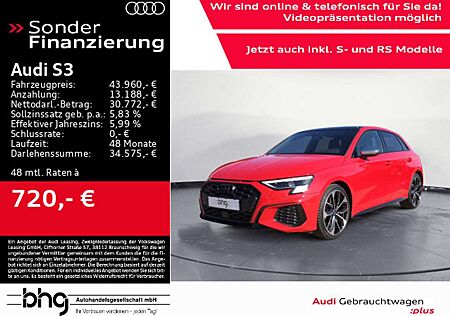 Audi S3 TFSI Sportback quattro S tronic Pano B&O Matr