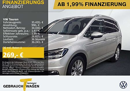 VW Touran Volkswagen 2.0 TDI DSG HIGHLINE 7-SITZE NAVI AHK KAM