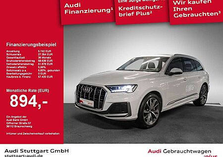 Audi Q7 55 TFSI e qu S line AHK Laser HUD Pano BOSE