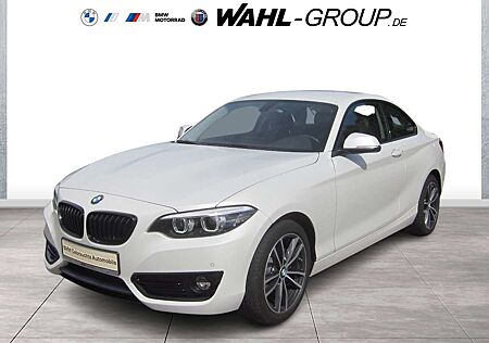 BMW 220 gebraucht kaufen BMW 220 i COUPÉ SPORT LINE AUT NAVI PROF LED ALARM GRA P