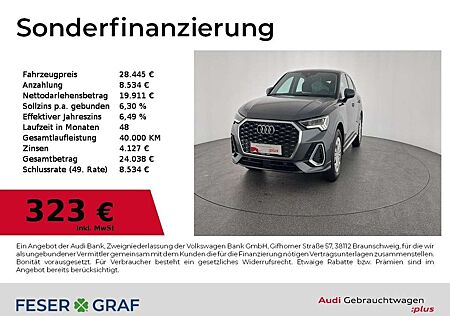 Audi Q3 Sportback 35 TFSI S Line Ext LED,Sportsitze