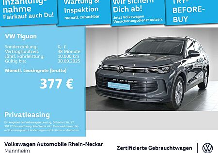 VW Tiguan Volkswagen 1.5 eTSI DSG GAR.2029 Navi AHK Kamera uvm