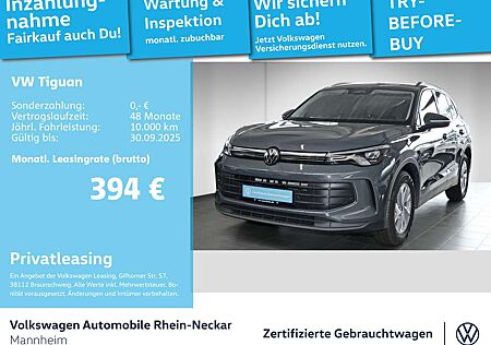 VW Tiguan Volkswagen 1.5 eTSI DSG GAR.2029 Navi AHK Kamera uvm