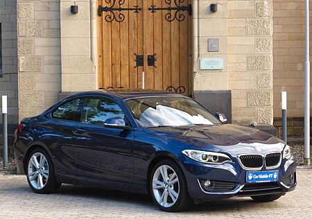 BMW 218 Baureihe 2 Coupe d*90000KM*GLASD.*NAVI*