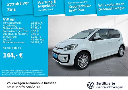 VW Up Volkswagen ! 1.0 United DAB Klima Sitzhzg.