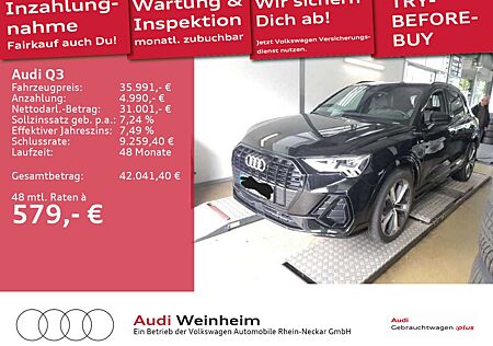 Audi Q3 40 TFSI quattro Black-Paket 2xS-Line uvm