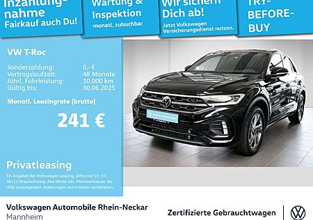 VW T-Roc Volkswagen 2.0 TDI R-Line DSG Navi AHK Kamera uvm