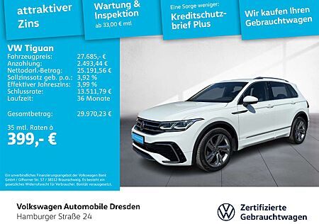 VW Tiguan Volkswagen R-Line 2.0 TDI LED MATRIX TRAVEL APP