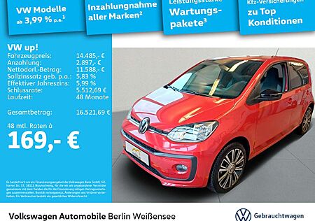 VW Up Volkswagen ! 1.0 Active*KLIMA*RFK*GRA*SHZ*PDC HINTEN*
