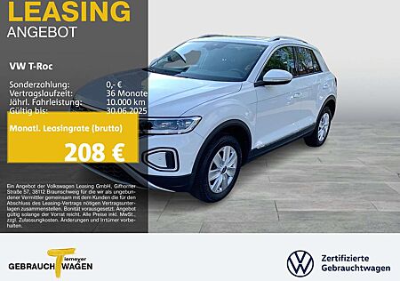 VW T-Roc Volkswagen 1.0 TSI STYLE PANO LM18 AHK ASSIST