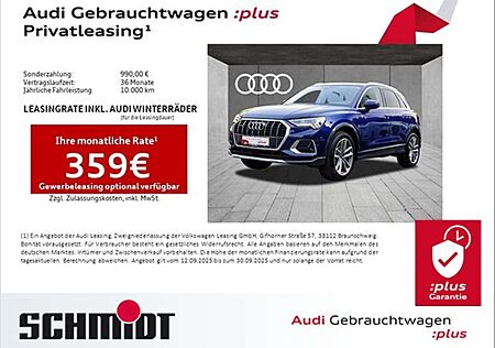 Audi Q3 40 TFSI quattro Advanced LM19 LED Navi+ AHK Kamera