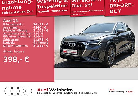 Audi Q3 40 TFSI quattro S line S tronic Pano LED uvm