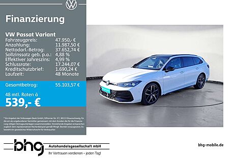 VW Passat Variant Volkswagen 2.0 TDI SCR 4Motion DSG R-Line