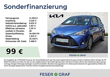 Toyota Yaris 1.5 Klima Navi Sitzhzg. 8-fach-bereift