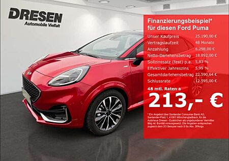 Ford Puma 1.0 ST-Line Vignale Schiebedach/ACC/Navi/elektr. H