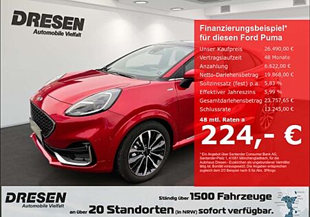 Ford Puma 1.0 ST-Line Vignale Schiebedach/ACC/Navi/elektr. H