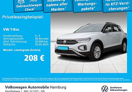 VW T-Roc Volkswagen 1.0 TSI Life Standhzg Navi CarPlay Sitzhzg